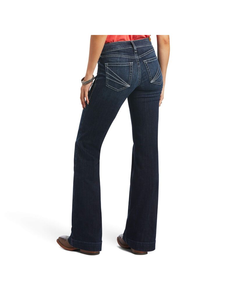 Jean Ariat Trouser Perfect Rise Aisha Larges Leg Multicolore | 250164WZO