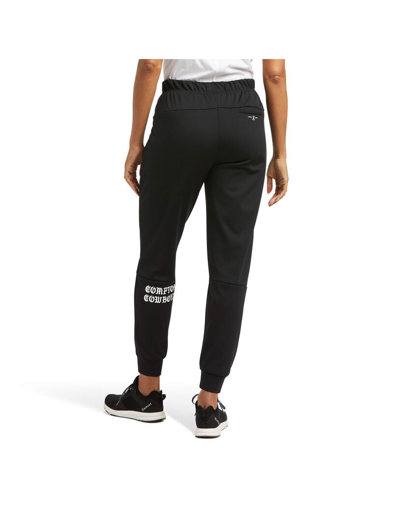 Pantalon Ariat Compton Cowboys Jogger Sweatpants Noir | 710936XIB