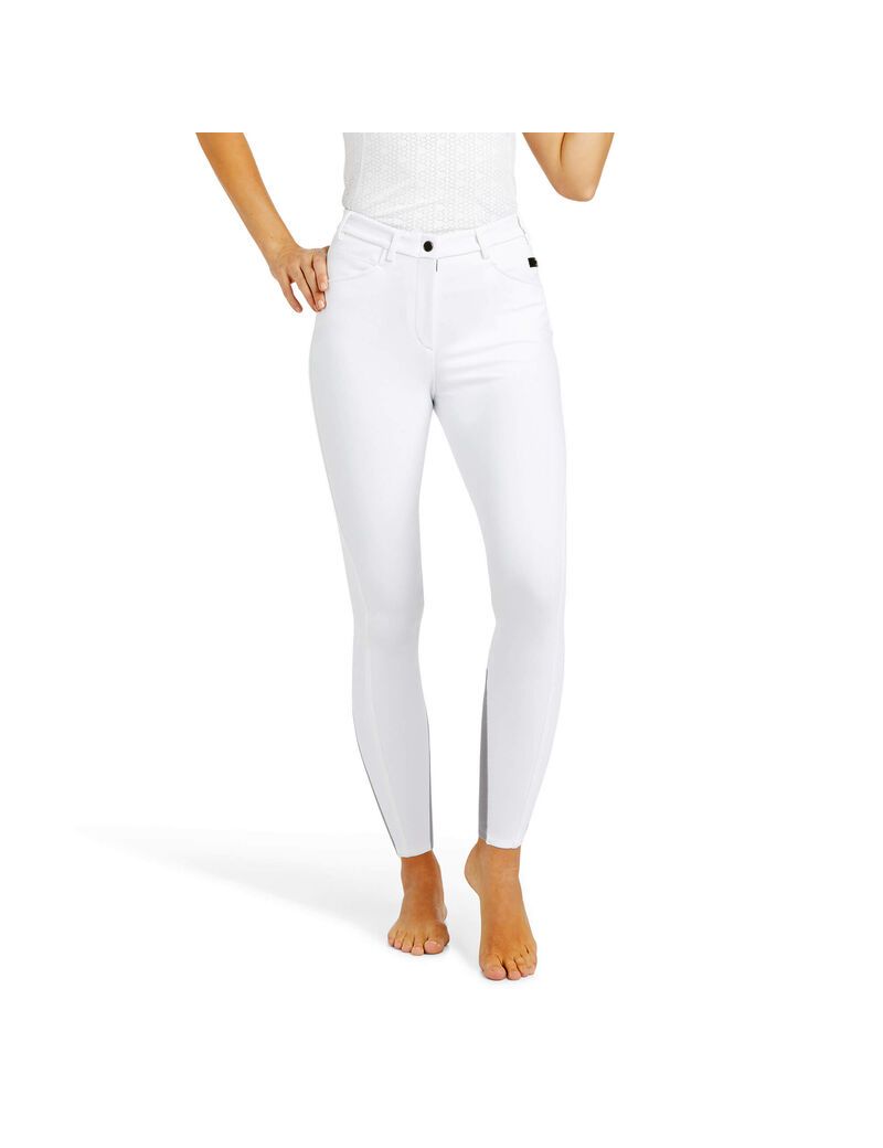 Pantalon Ariat Speranza Knee Patch Breech Blanche | 418037PRN