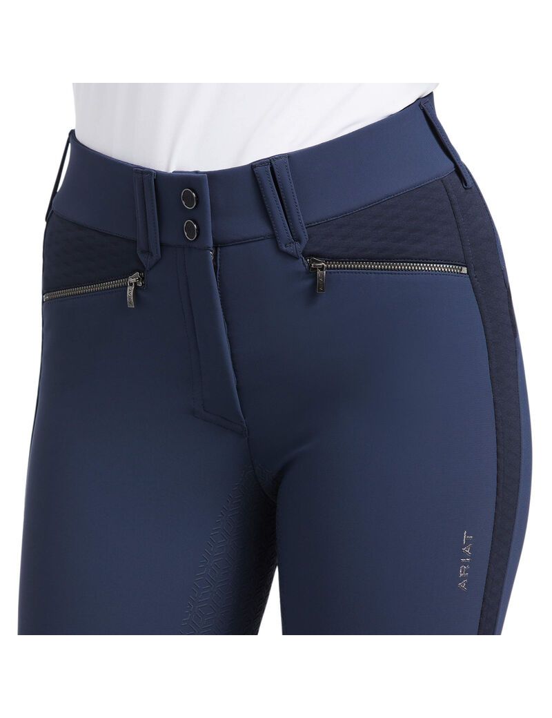 Pantalon Ariat Tri Factor X Bellatrix Full Seat Breech Bleu | 623984SKN