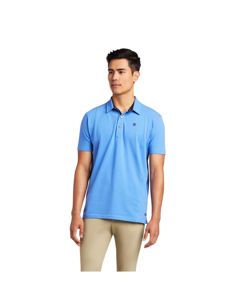 Polos Ariat Medal Bleu | 937480RJS