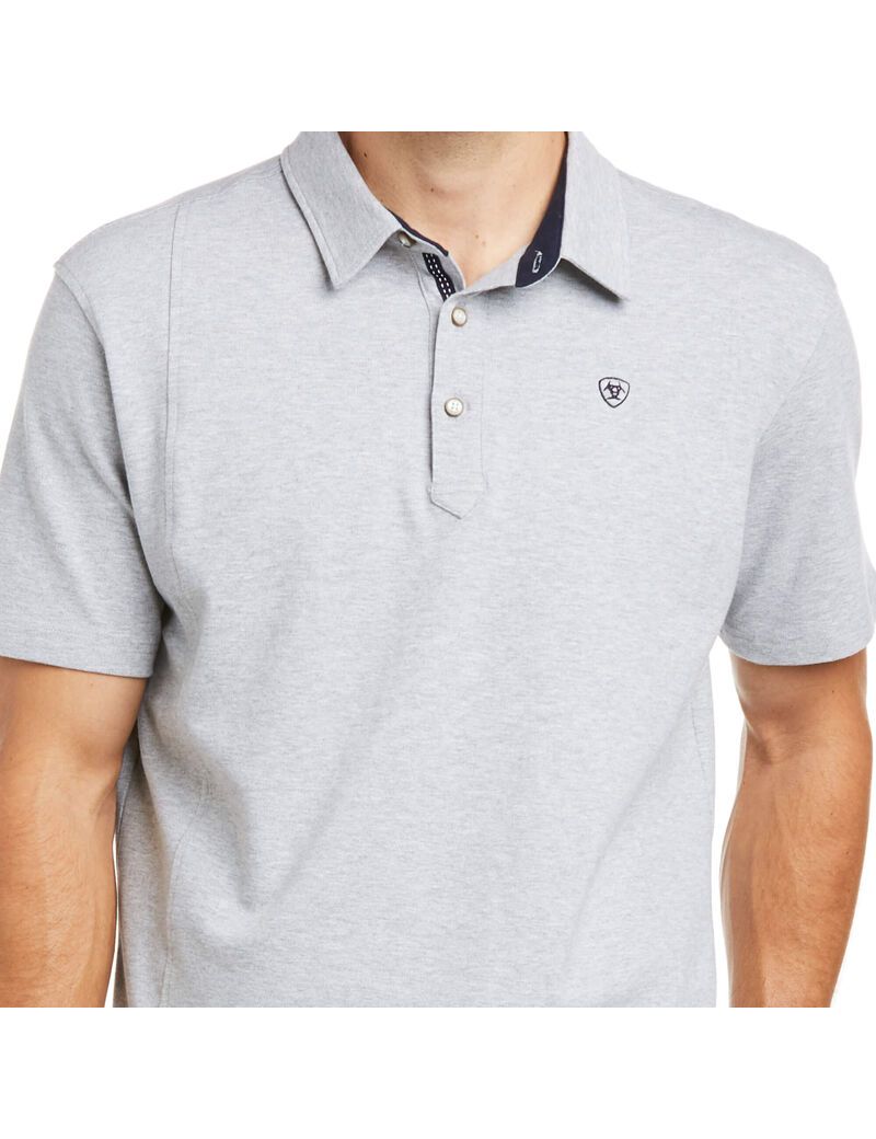 Polos Ariat Medal Grise | 891765CTX