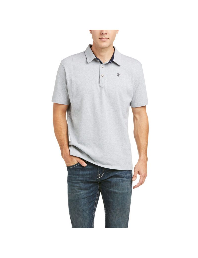 Polos Ariat Medal Grise | 891765CTX