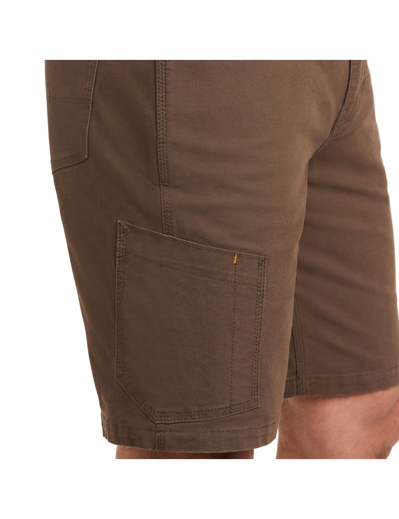 Shorts Ariat Rebar DuraStretch Made Tough Multicolore | 647308WNT