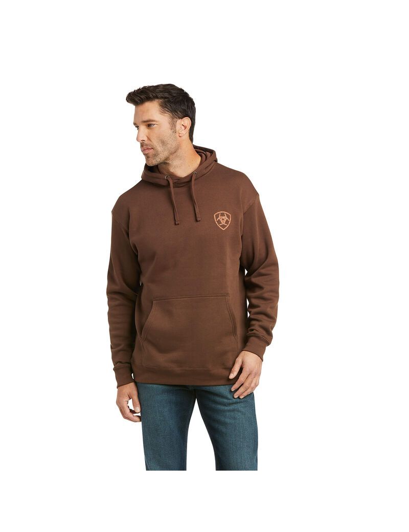 Sweats Ariat Patriot 2.0 Marron Marron | 486791PFY