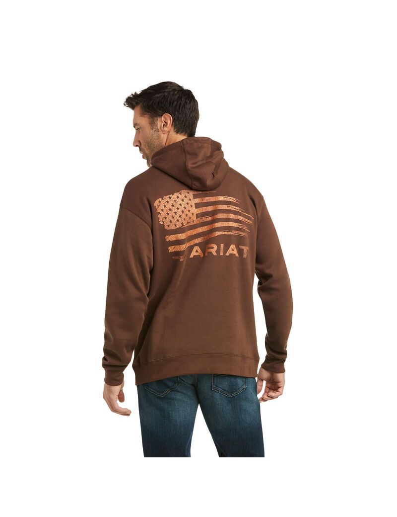 Sweats Ariat Patriot 2.0 Marron Marron | 486791PFY