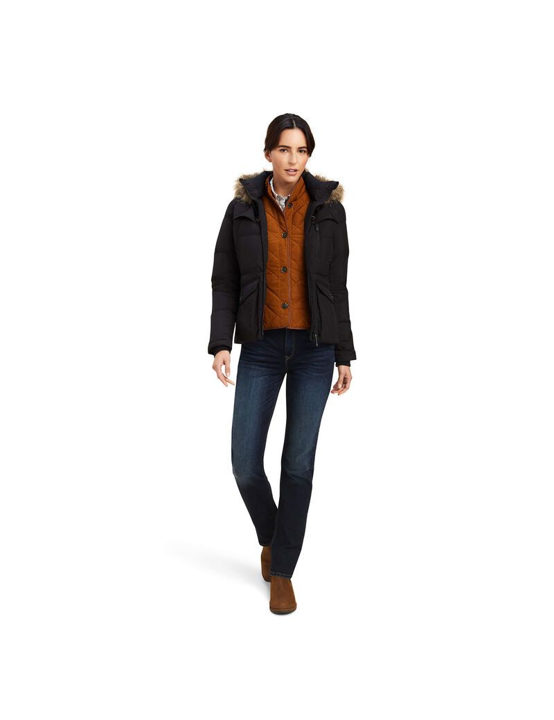 Vestes Ariat Clairborne Down Noir | 396475WCE