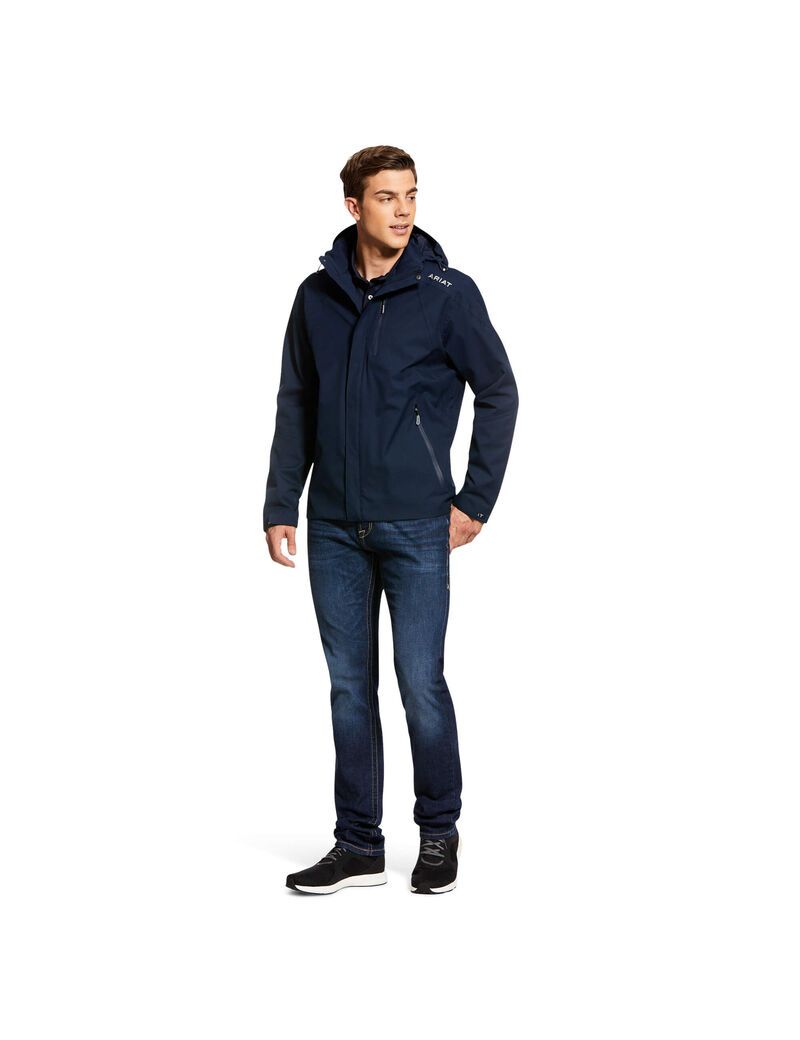 Vestes Ariat Coastal Imperméables Bleu Marine | 752980GLX