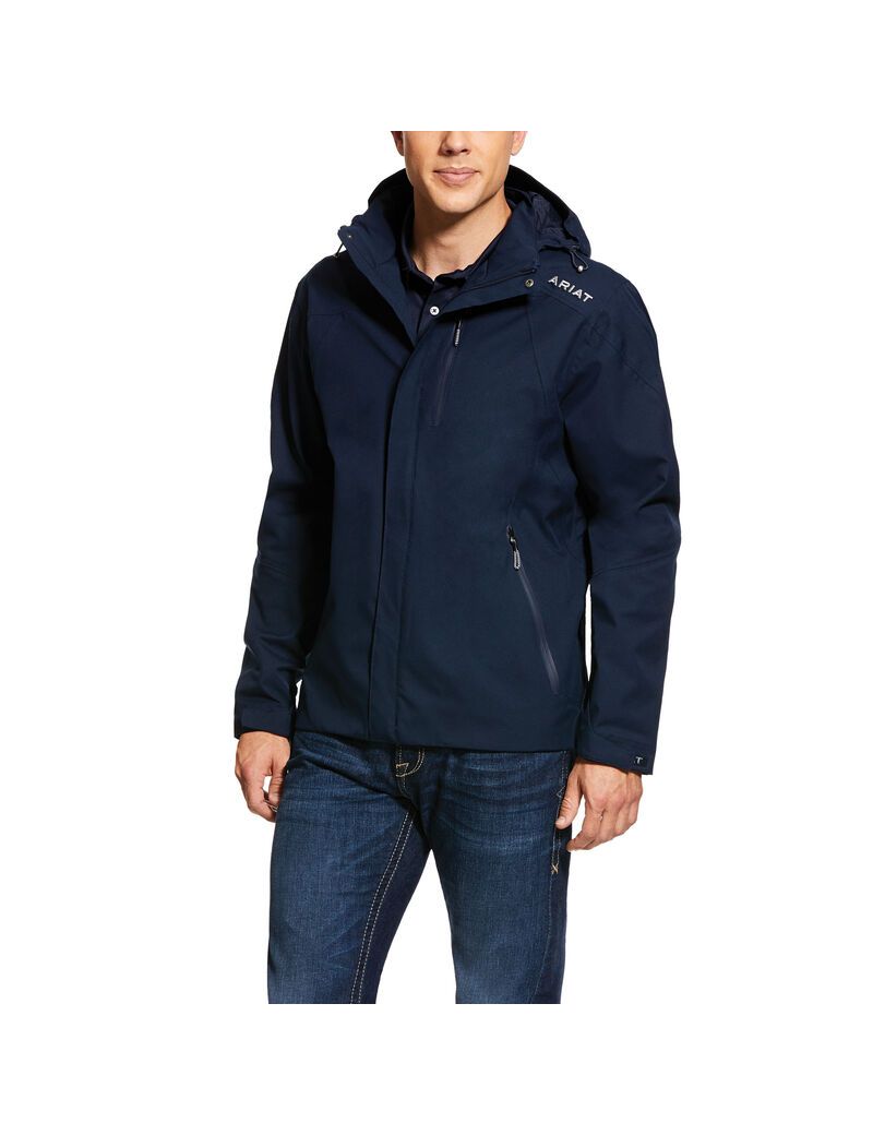 Vestes Ariat Coastal Imperméables Bleu Marine | 752980GLX