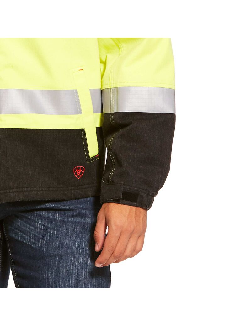 Vestes Ariat FR Hi-Vis Imperméables Insulated Jaune | 860247AOH