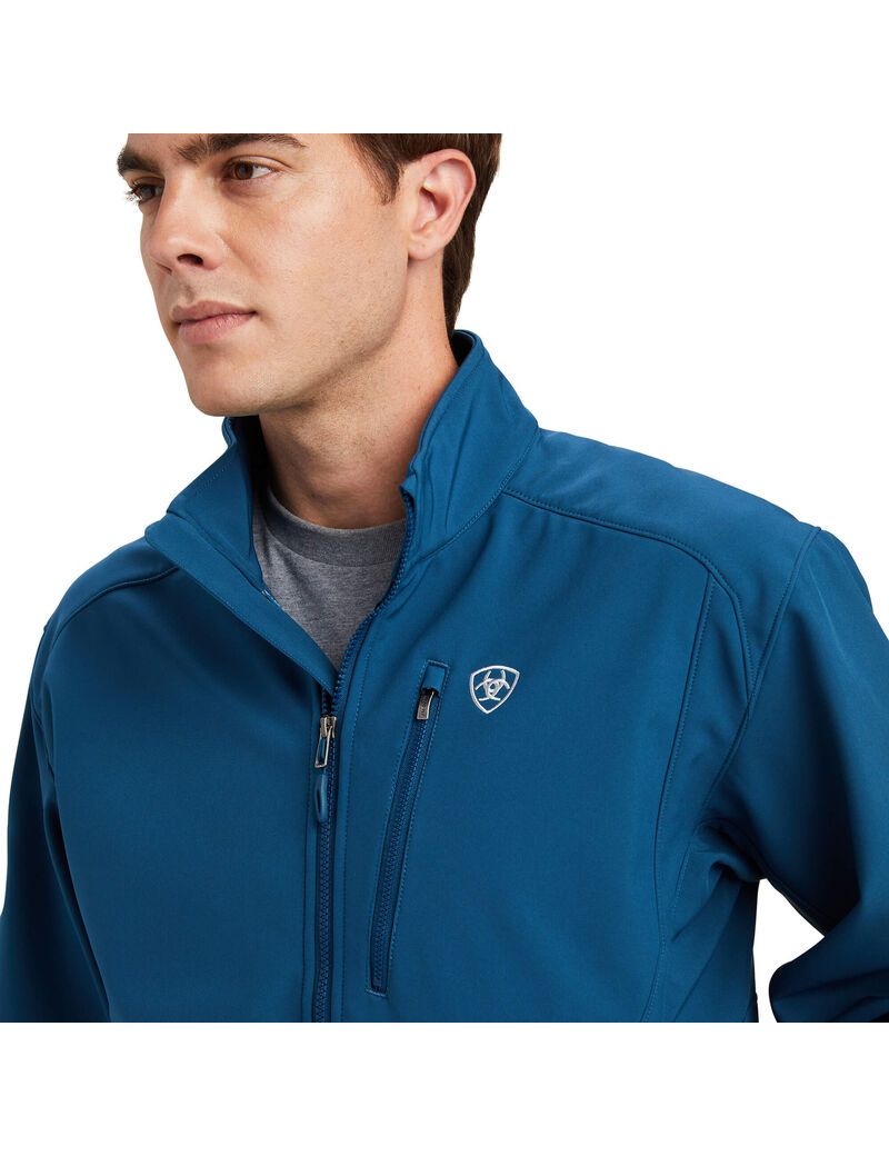 Vestes Ariat Logo 2.0 Softshell Bleu | 496320JNK