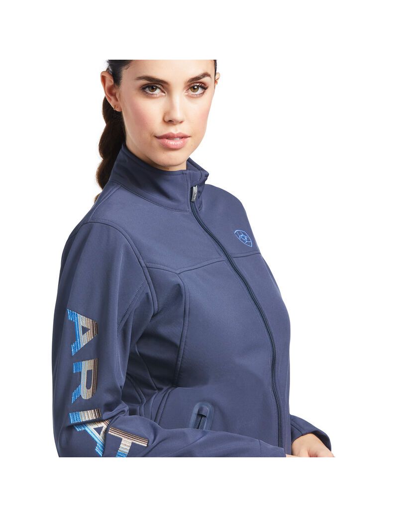 Vestes Ariat New Team Softshell Bleu | 143592RFO