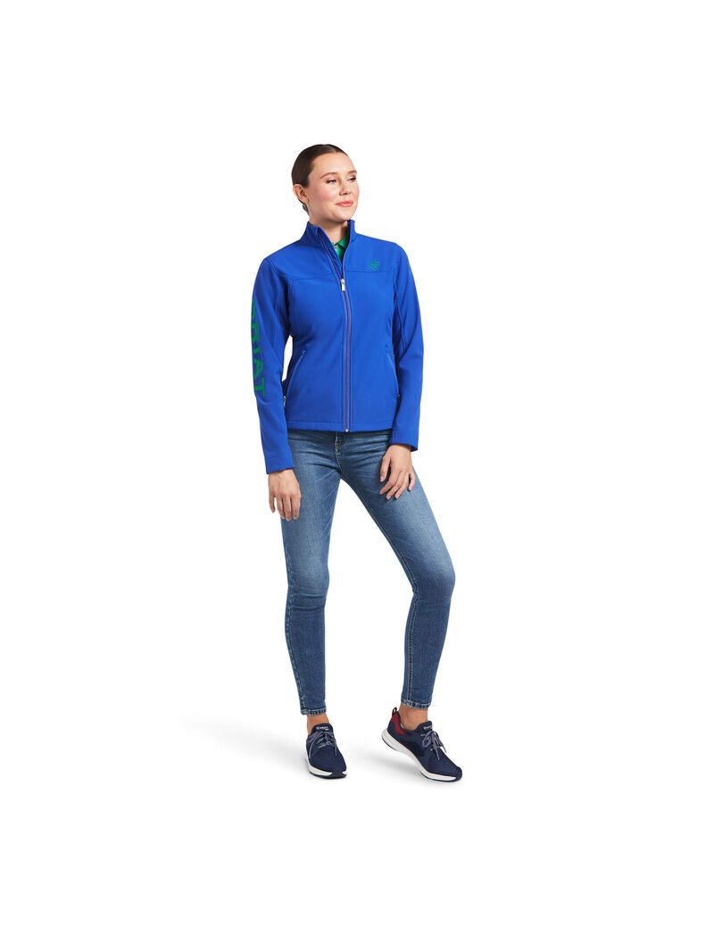 Vestes Ariat New Team Softshell Bleu | 718365AHE