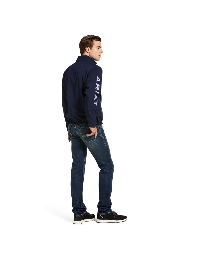 Vestes Ariat New Team Softshell Bleu Marine | 148695ZOA