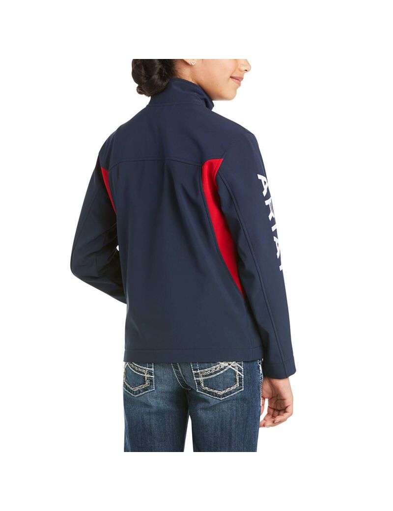 Vestes Ariat New Team Softshell Bleu Marine | 624017XFR