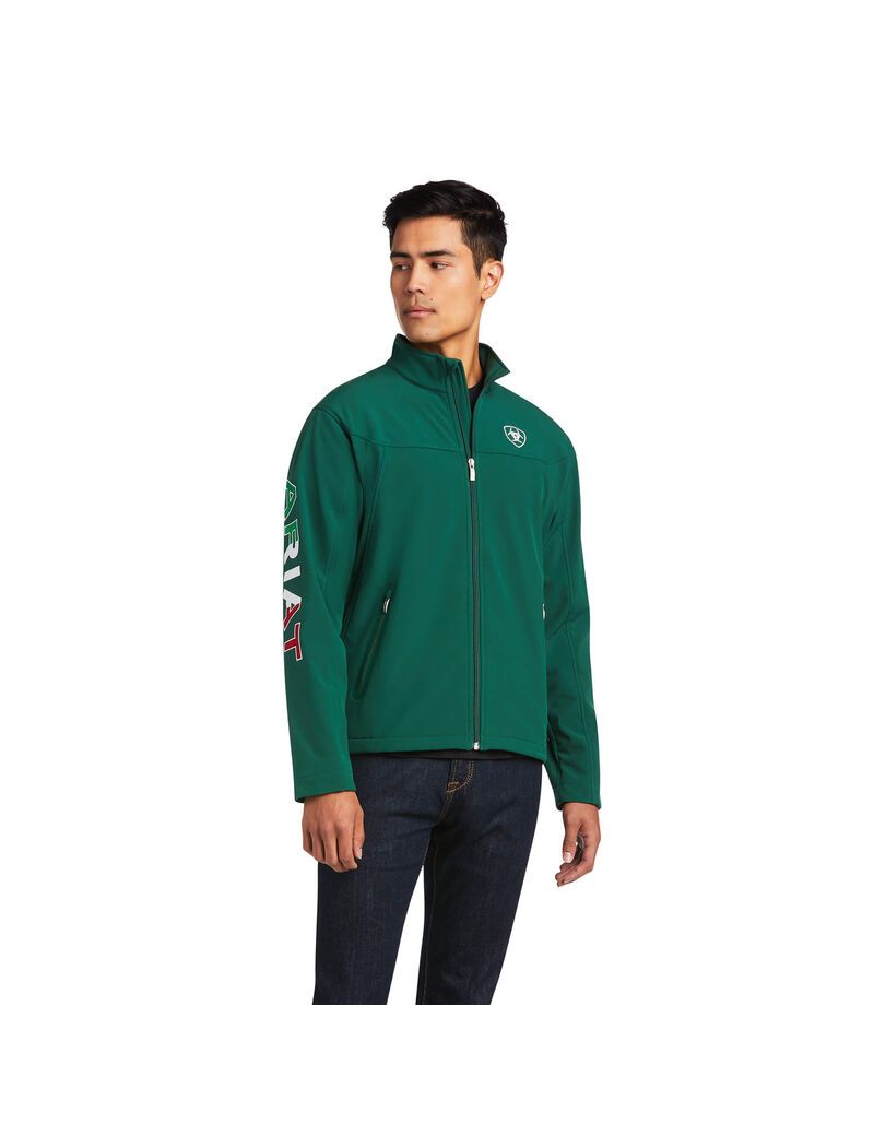 Vestes Ariat New Team Softshell MEXICO Multicolore | 961802XOC