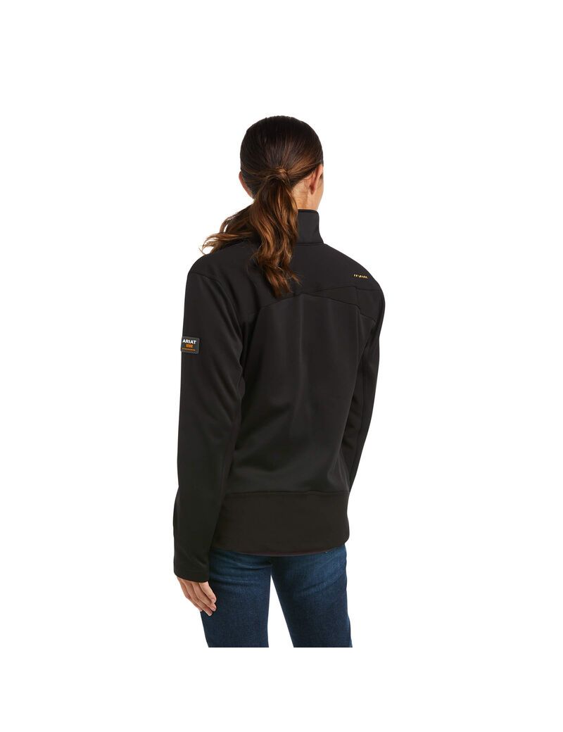 Vestes Ariat Rebar Dri-Tech DuraStretch Fleece Hybride Noir | 804675GHM