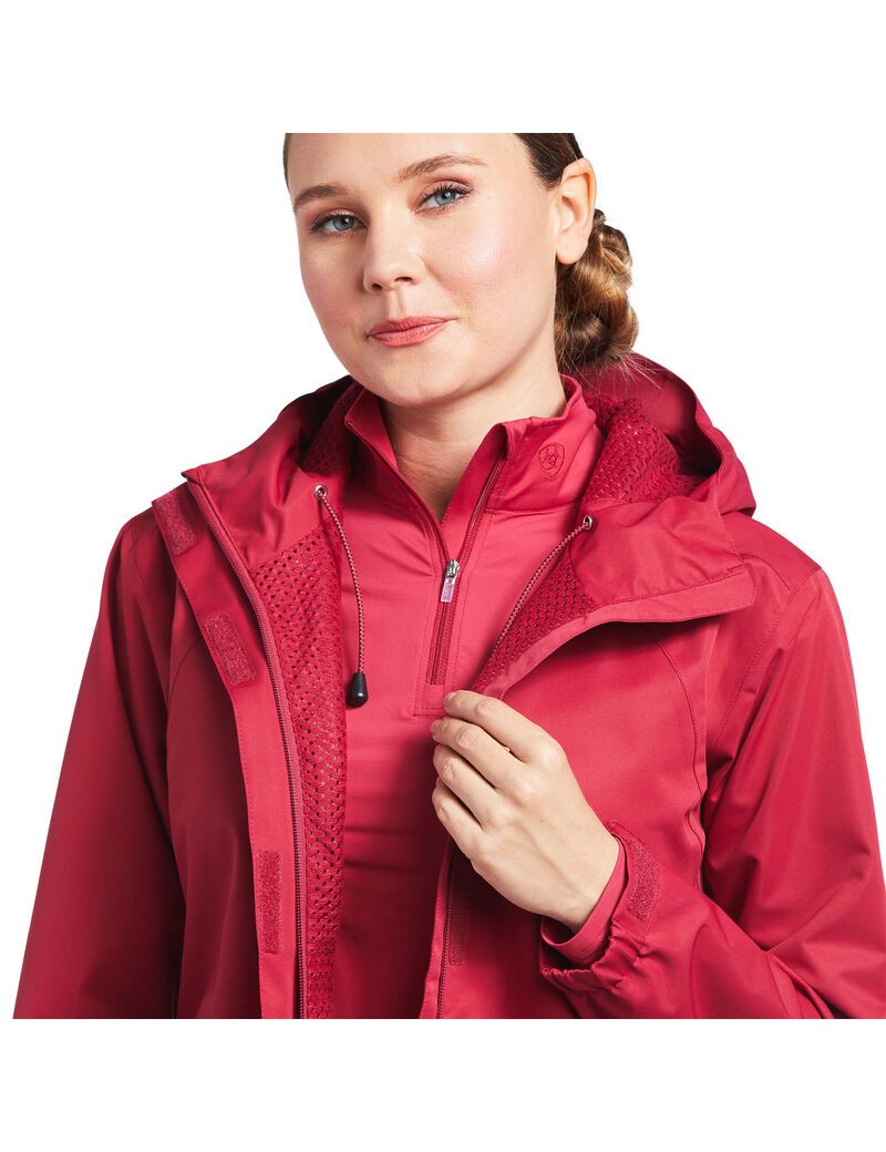 Vestes Ariat Spectator Imperméables Rouge | 091385NSG