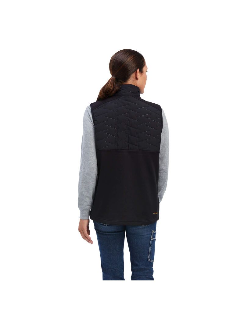 Vêtements De Travail Ariat Rebar Cloud 9 Vest Noir | 736849FUP