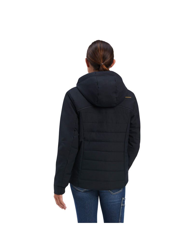 Vêtements De Travail Ariat Rebar Valkyrie Stretch Tela Insulated Jackets Noir | 802579VKM