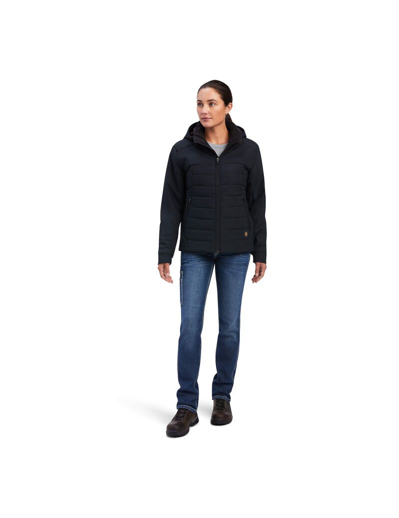 Vêtements De Travail Ariat Rebar Valkyrie Stretch Tela Insulated Jackets Noir | 802579VKM